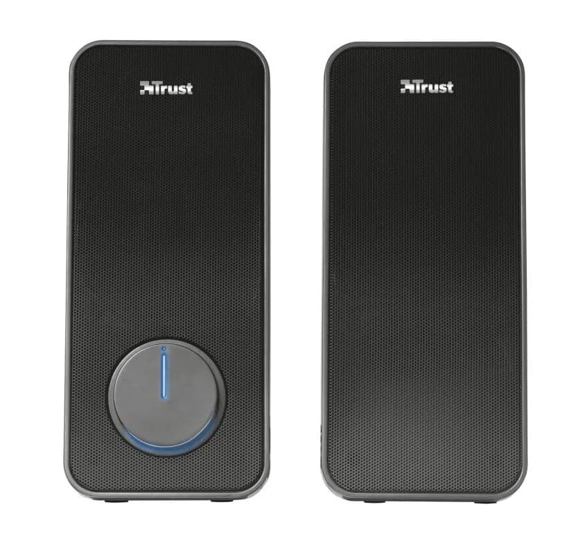 Boxe Stereo Trust Arys 2.0 Speaker Set, 28W, negru — miniatură