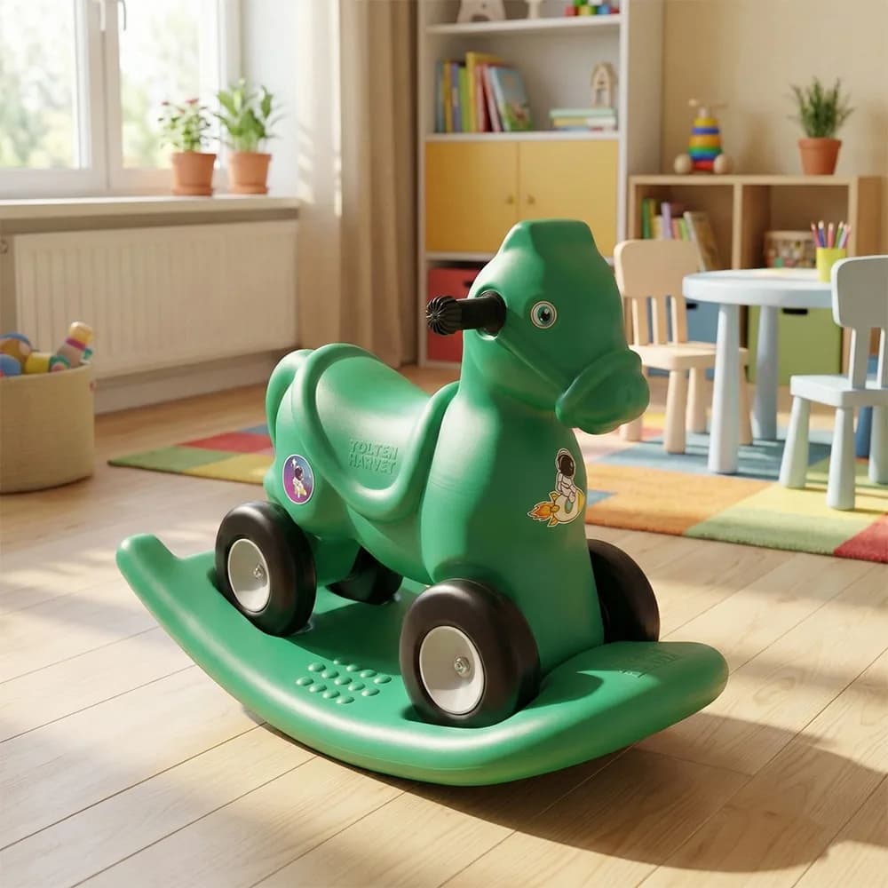 Calut balansoar 2 in 1, turcoaz - ROBENTOYS — miniatură