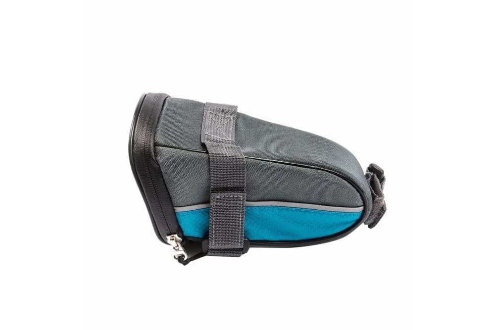 BORSETA SA PEGAS CU SEMNALZARE 30LED, CULOARE LED VERDE ROSU, BATERIE LITIU REINCARCABILA 650MAH, 180X120X110MM, GRI ALBASTRU — miniatură