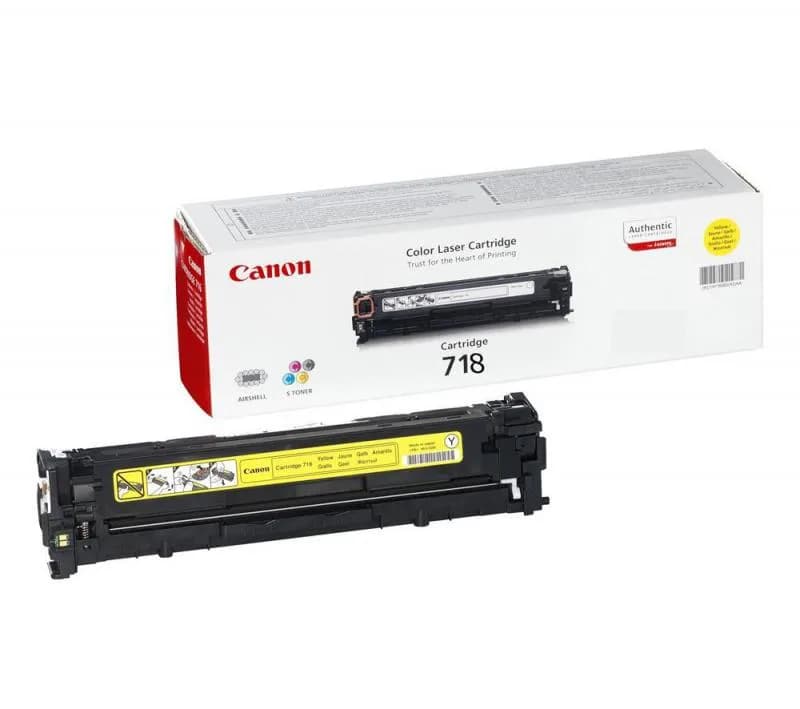 Toner CANON CRG-718 Y, Yellow