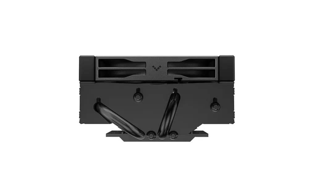 COOLER DeepCool "AN400 BK" skt. Intel si AMD, racire cu aer, vent. 92mm, 500 - 2950 RPM, 4 heatpipies, inaltime 52.5mm, iluminare LED alb,"R-AN400-BKWNMN-G" — miniatură
