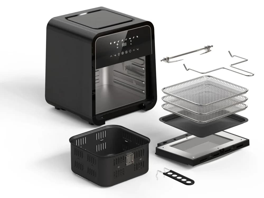 FRITEUZA CU AER CALD HEINNER MASTERFRY HAF-B12BK2000 — miniatură