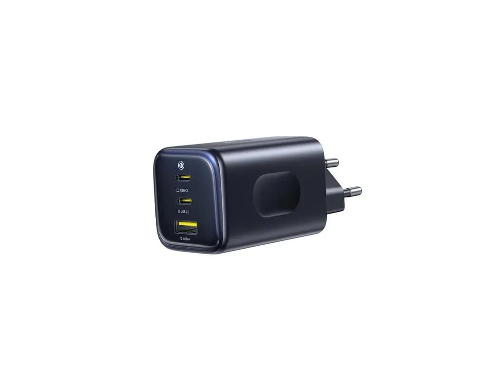 INCARCATOR retea Baseus PicoGo AE11, 100W, 1 x USB, 2 x USB Type-C, negru "E0121400" (include TV 0.18lei) - 6932172699932 — miniatură