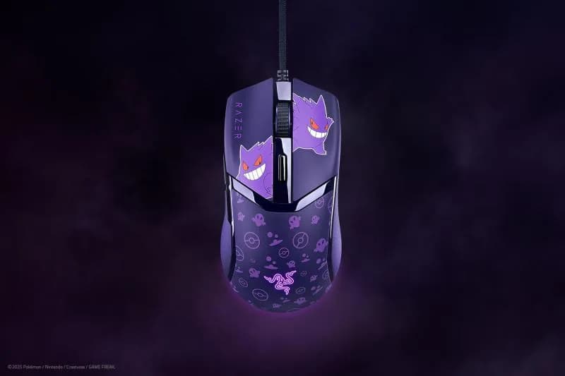 Mouse Gaming Razer Cobra Gengar Edition, 8500 DPI, Liliac