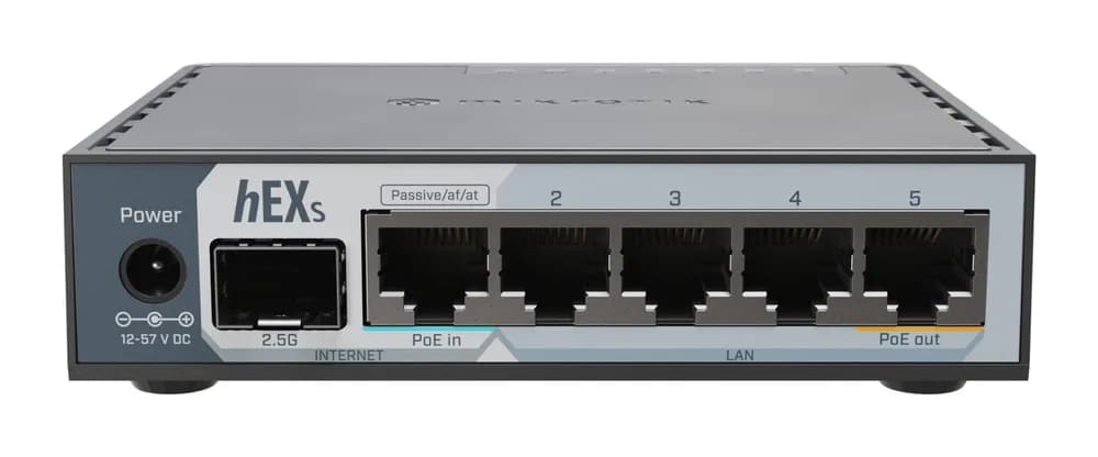 NET ROUTER/SWITCH 5PORT 1000M/HEX S E60IUGS MIKROTIK "E60IUGS"