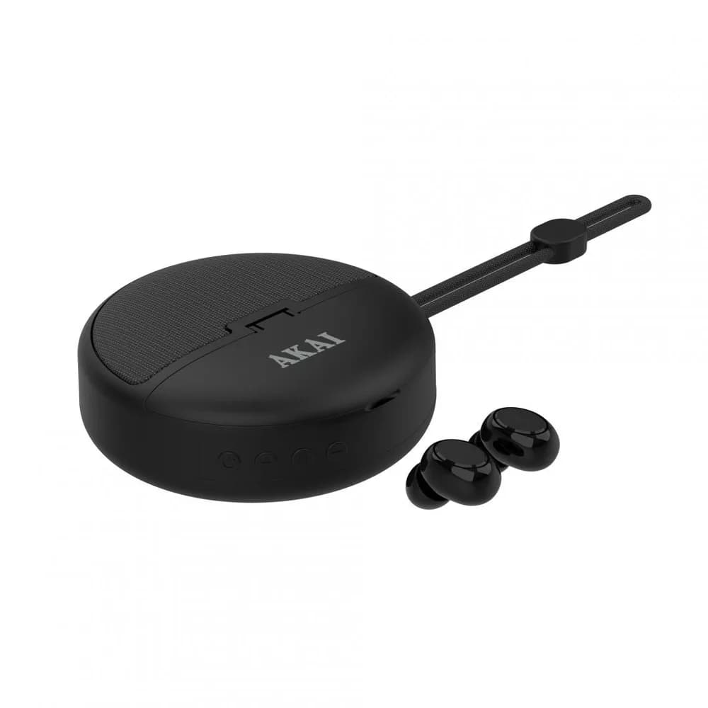 Casti In-ear AKAI BTE-J500BT, Wireless, Negru — miniatură