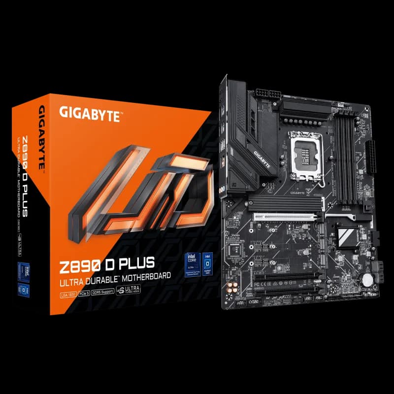 Placa de baza Gigabyte Z890 D PLUS, Socket 1851, DDR5, ATX