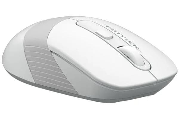 Mouse Wireless A4TECH FG10 Fstyler, 2000 dpi, Alb — miniatură