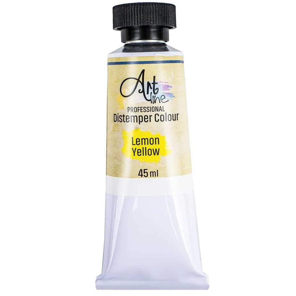 Tempera Art, GALBEN LAMAIE, 45ml, 6 buc/set - ARTLINE — miniatură