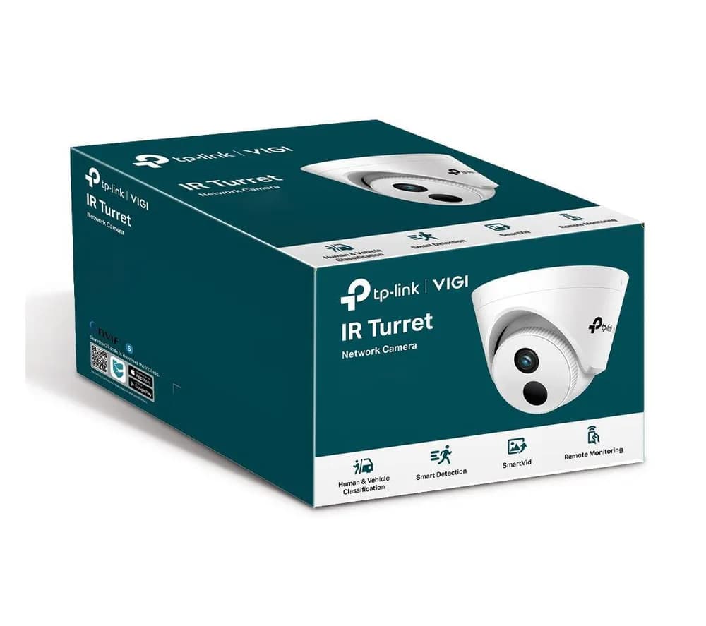 "TP-LINK VIGI 3MP Indoor Turret Network Camera,VIGI C430I(2.8mm), 1/2.8""Progressive Scan CMOS, obiectiv: 2.8mm, F2.2, unghi vizualizare Horizontal FOV: 97.8°, Vertical FOV: 52.9°, Diagonal FOV: 117.9°distanta IR: 30mm, interfata : 1 x RJ45 10/100M. " — miniatură
