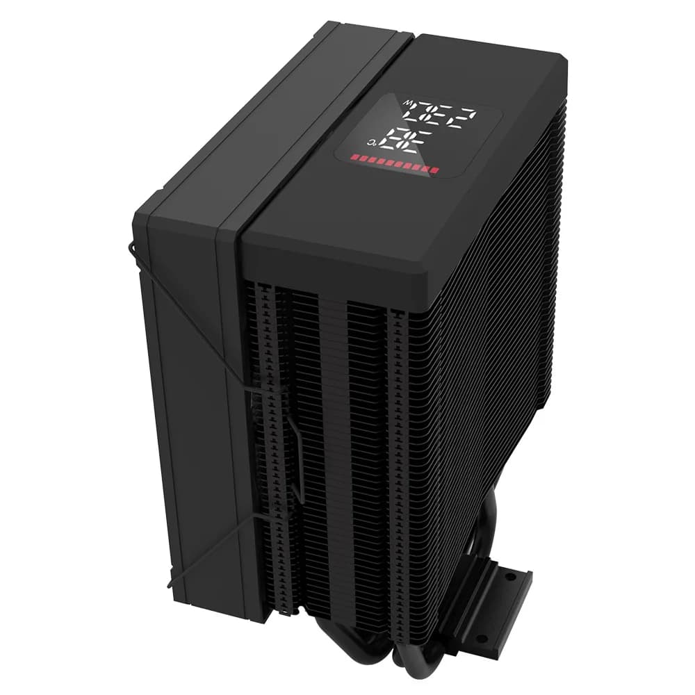 COOLER Zalman "CNPS9X ECO DS" skt. Intel si AMD, racire cu aer, vent. 120mm, 600 - 2100 RPM, 4 heatpipes, inaltime 155mm, afisaj digital,"CNPS9X ECO DS" — miniatură
