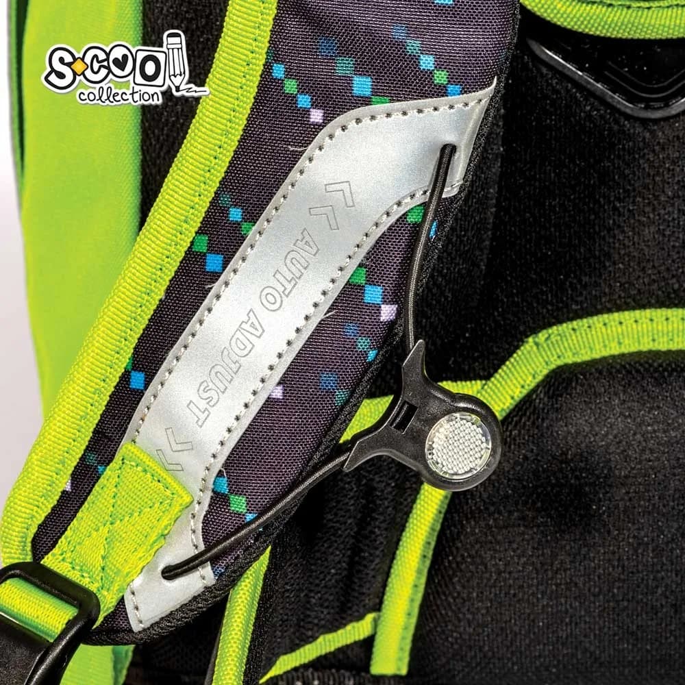 Ghiozdan anatomic, 41x28x21 cm, GAMER - S-COOL — miniatură