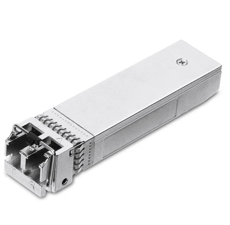 "10Gbase-SR SFP+ LC Transceiver SPEC: 850nm Multi-mode, LC Duplex Connector, Up to 300m Distance" — miniatură