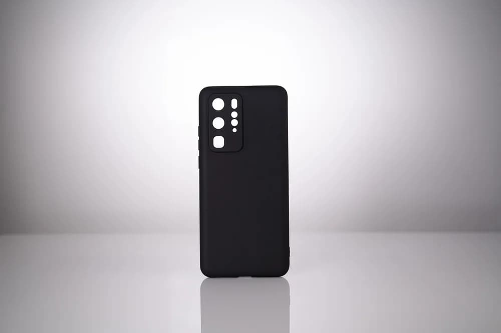 Husa Huawei telefon P 40 Pro, negru, tip back cover, material flexibil TPU, "SPPC-HU-P-40P-TPU" — miniatură