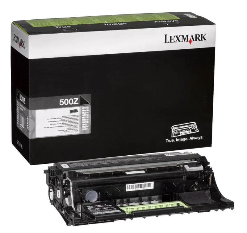 Drum unit LEXMARK 50F0Z00, Black