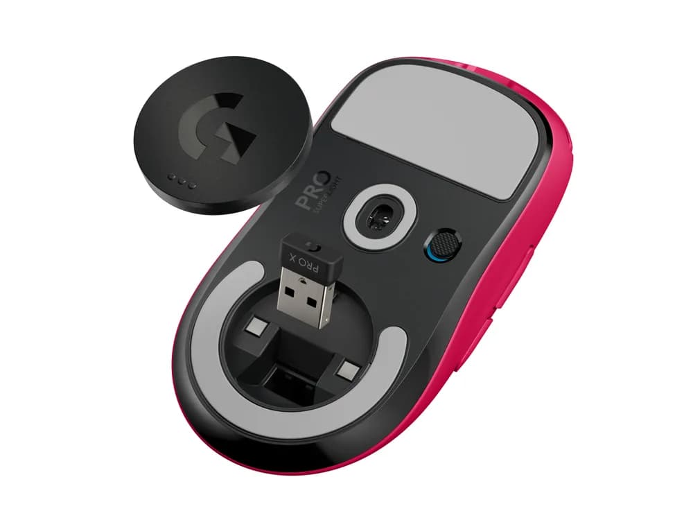Mouse G PRO X SUPERLIGHT Gaming 2.4 GHz Roz "910-005957" — miniatură