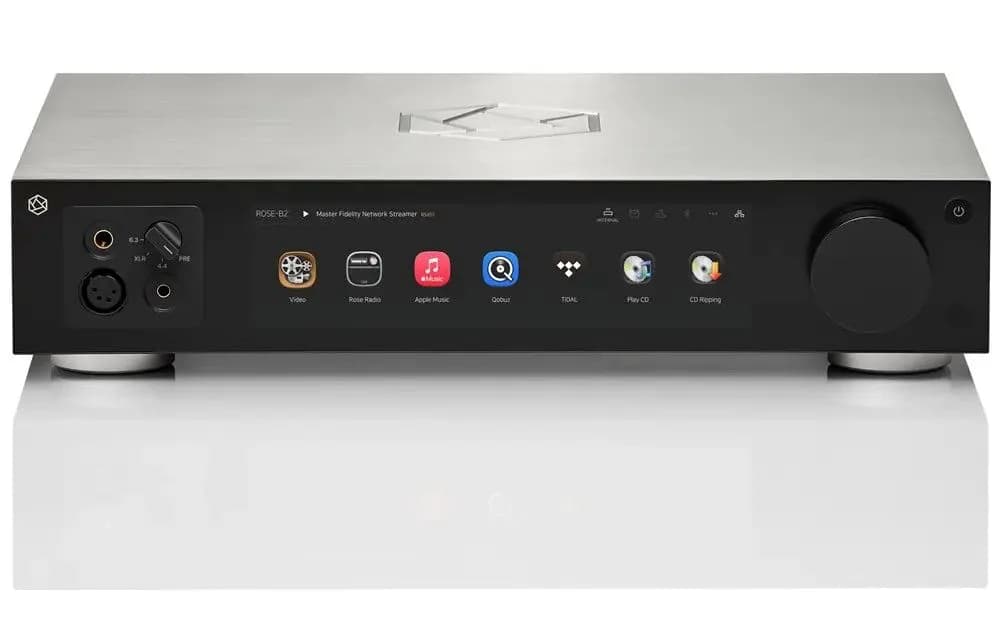 Network streamer cu DAC Rose RS451, argintiu
