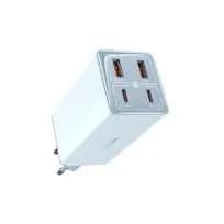 INCARCATOR RETEA Baseus GaN6 Pro,QC 100W,2xUSB Type-C Output 5V/3A,2xUSB (include cablu USB Type-C la USB Type-C de 100W),albastru"P10162705312-00"-6932172644482