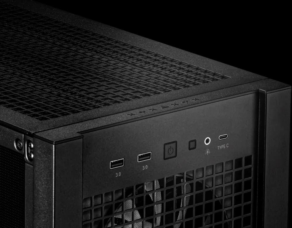 Carcasa ASUS GT302 ARGB, RGB, Mid Tower, Black — miniatură