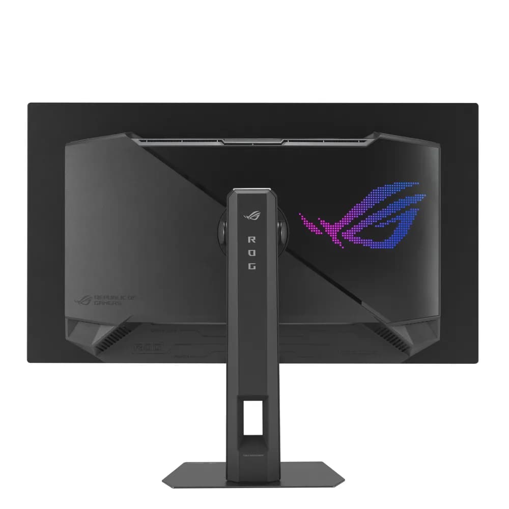 Monitor Gaming QD-OLED ASUS ROG Strix OLED 26.5" XG27AQDPG, QHD (2560 x 1440), HDMI, DisplayPort, Pivot, 500 Hz, 0.03 ms (Negru) "90LM0C50-B01971" — miniatură