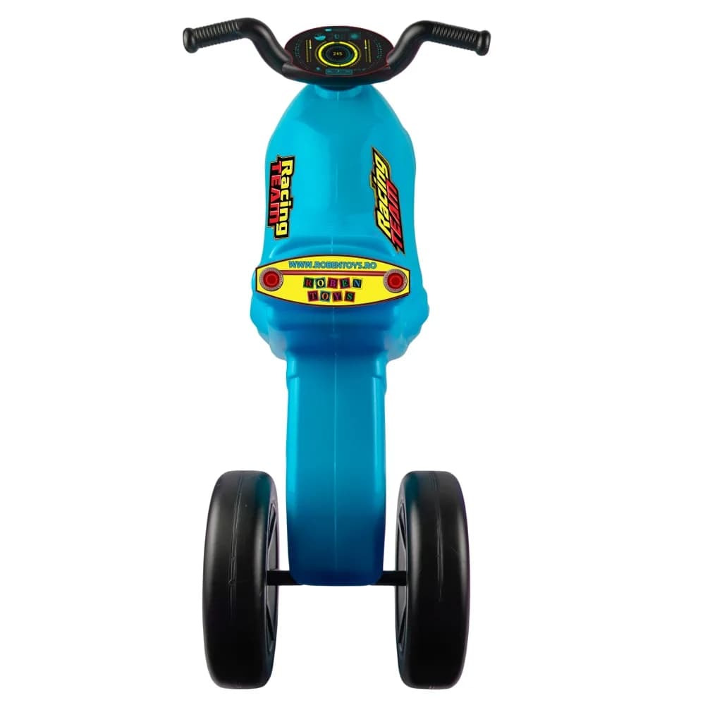 Motocicleta fara pedale, albastru deschis - ROBENTOYS — miniatură