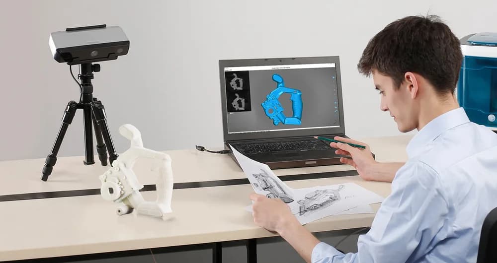Scaner 3D SHINING 3D Einscan SP V2 — miniatură