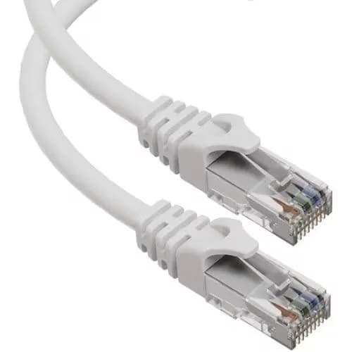 PATCH CORD S/FTP SPACER Cat6, cupru-aluminiu, 2 m, alb, AWG26, "SPPC-SFTP-CAT6-2M" — miniatură