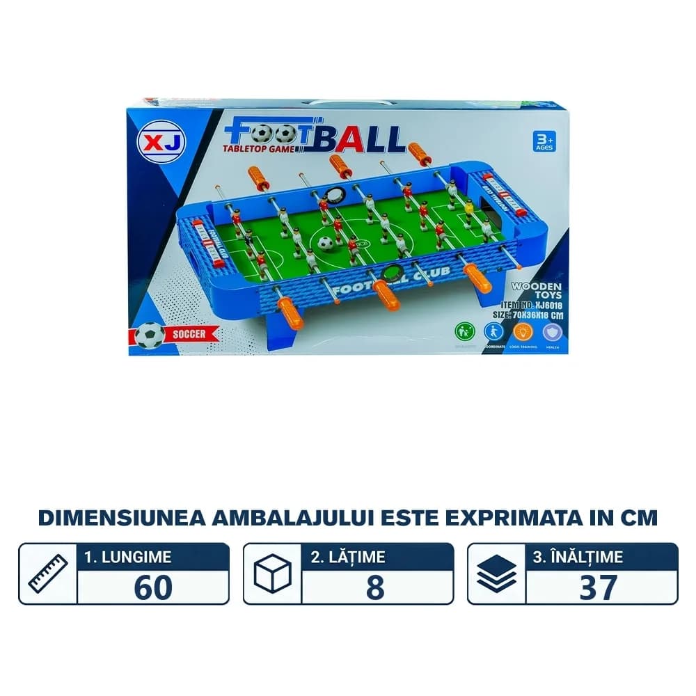 Joc foosball, 70x36x18 cm — miniatură