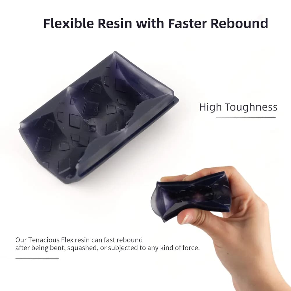 Accesoriu imprimantă 3D Siraya Tech Tenacious – 1 kg – 70 A Flex Black — miniatură