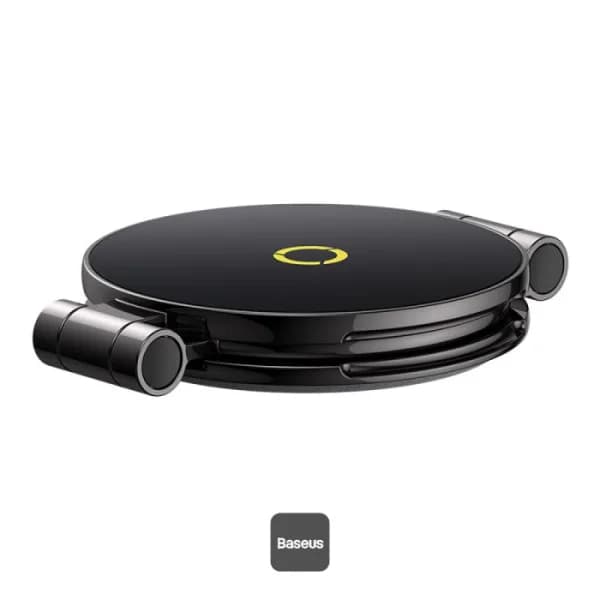 SUPORT AUTO Baseus MagPro Series II pt. SmartPhone, fixare bord cu adeziv, magnetic,reglare unghi de vizionare pe vert si oriz (360 de grade), negru "C40172900121-00" - 6932172661564 — miniatură