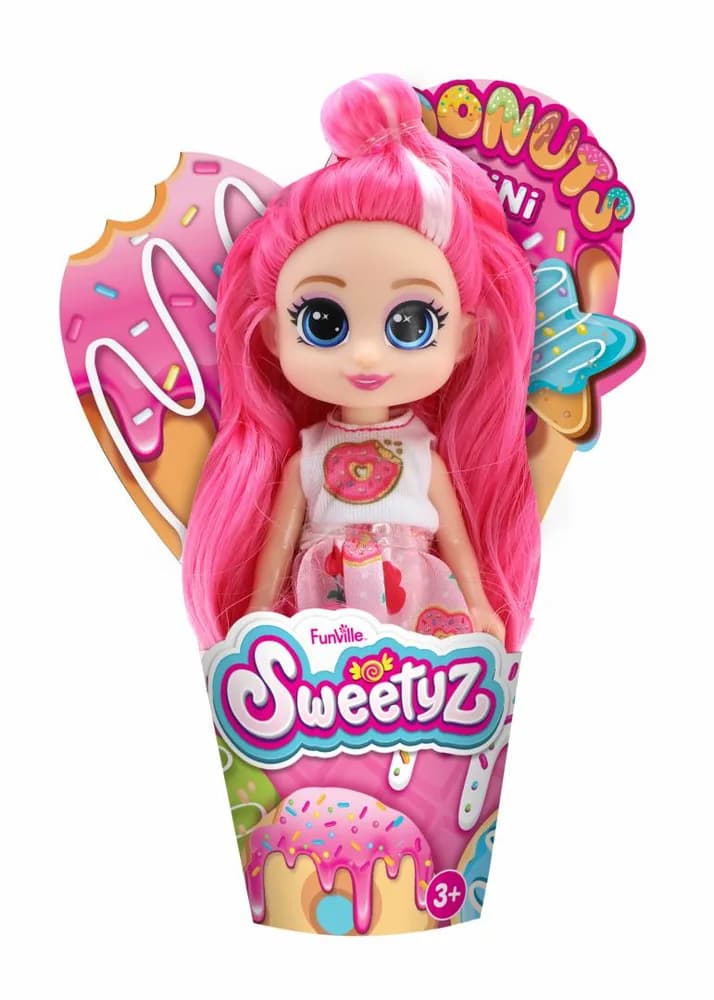 MINI PAPUSA IN CON, SWEETYZ, DIVERSE MODELE, 12 CM — miniatură