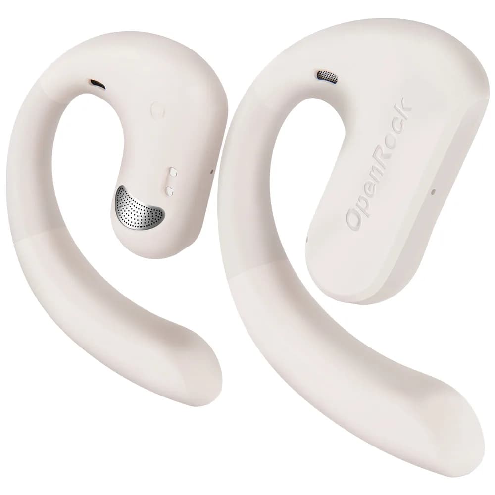 Casca OneOdio wireless, tip butoni - TWS, utilizare smartphone, conectare prin Bluetooth 5.3, difuzor 16.2 mm, alb, "OpenRock-S-Cream" — miniatură
