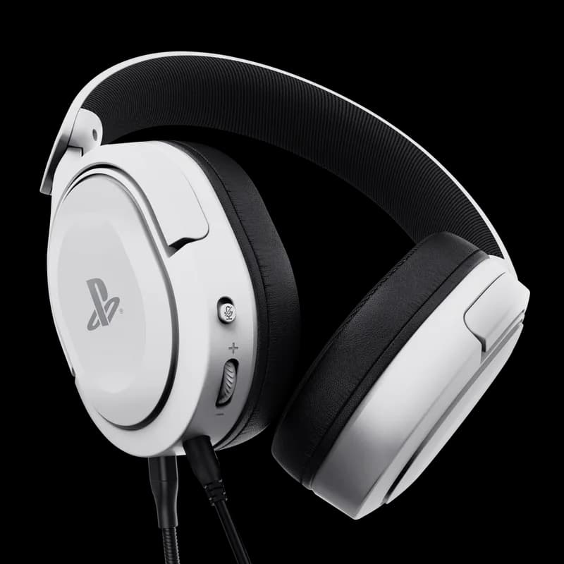 Casti Gaming Head-band Trust GXT 498 Forta, Wired, Alb — miniatură