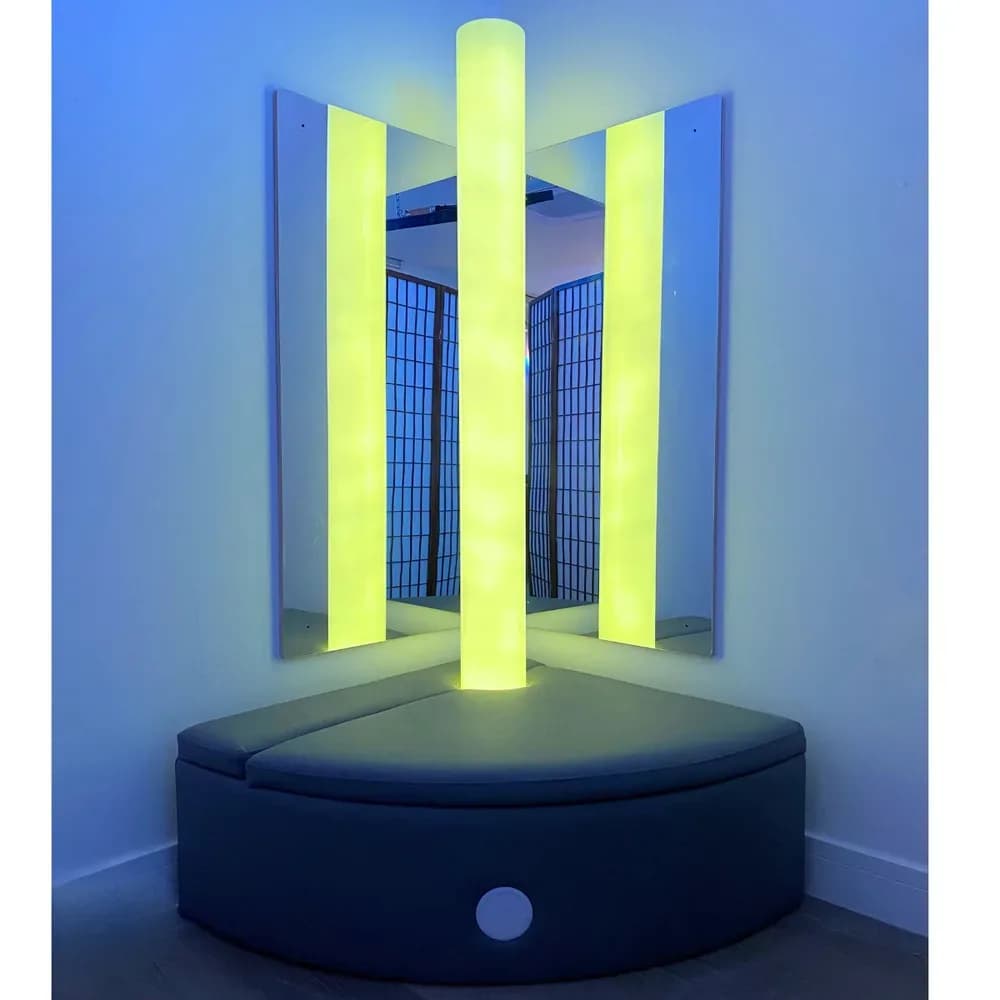 Tub LED Fără Apă 180cm cu Telecomandă și Suport Acrilic — miniatură