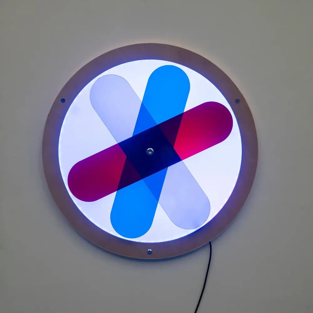 Panou luminos senzorial cu jocuri de culori — miniatură