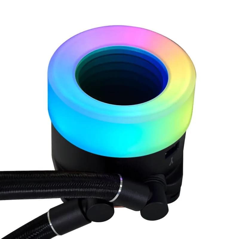 Cooler Procesor LIAN LI GA II TRINITY, Aer, 12 cm, 3 ventilatoare, aRGB — miniatură