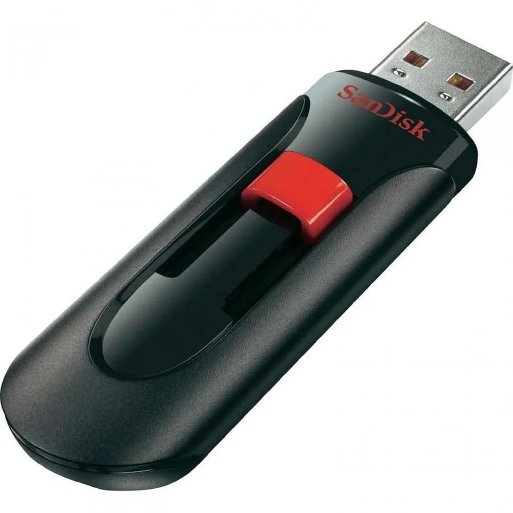 Memorie USB SANDISK Cruzer Glide 32 GB, USB 2.0, Negru — miniatură