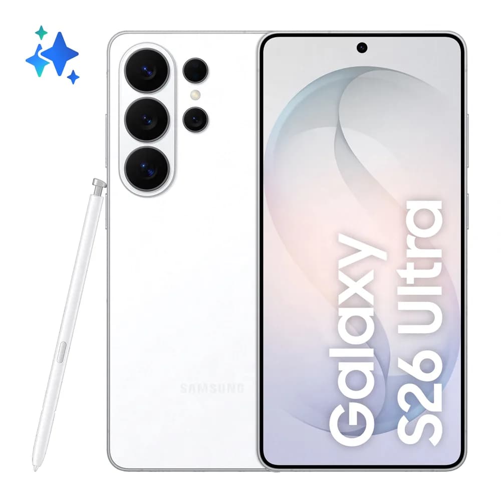 Smartphone Galaxy S26 Ultra 1TB 12GB RAM 5G Dual SIM White "SM-S948BZWHEUE"