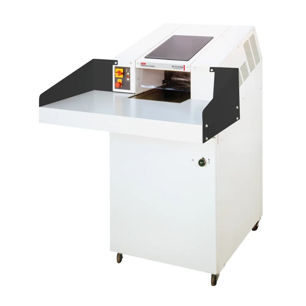 Distrugator documente industrial HSM FA 400.2 Premium, 144 coli, fasie (11.8mm), securitate 1 "H-1534144"