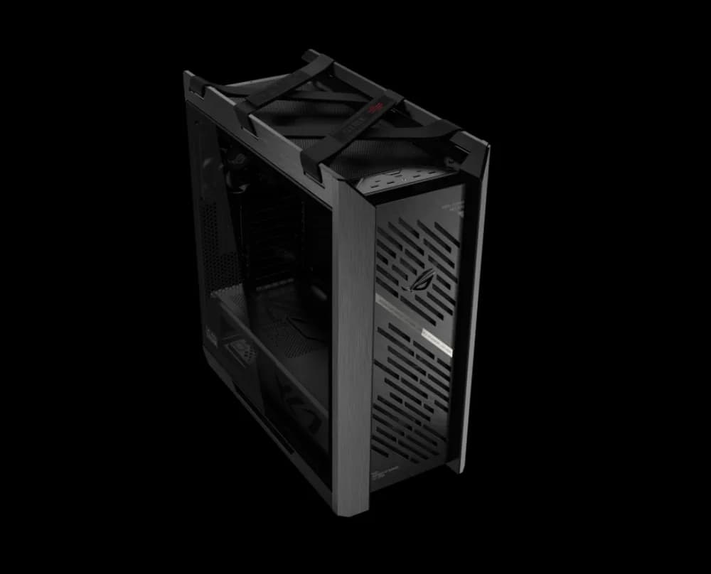 Carcasa ASUS ROG Strix Helios II GX601S, RGB, Mid Tower, Black — miniatură