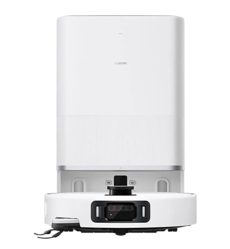 Xiaomi 5 Pro. Dust container type: Dust bag, Product colour: White, Shape: Round. Dust capacity (total): 0.29 L, Dust capacity (base): 2.5 L, Clean water tank capacity (base): 4 L. Battery capacity: 5200 mAh, Runtime: 140 min, Battery voltage: 14.4 V. Diameter: 35 cm, Height: 88 mm, Weight: 3.97 kg