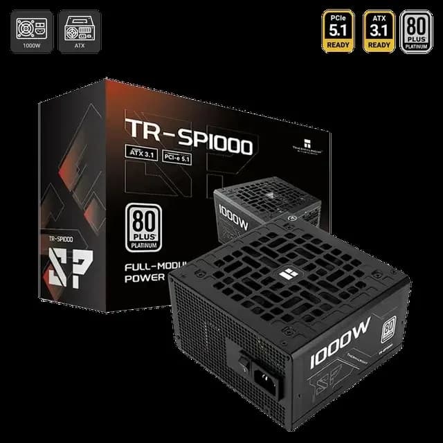 SURSA Thermalright "TR-SP1000", 1000W, certificare 80 Plus Platinum, modular, LLC, DC to DC, fan 120mm, negru, "TR-SP1000"