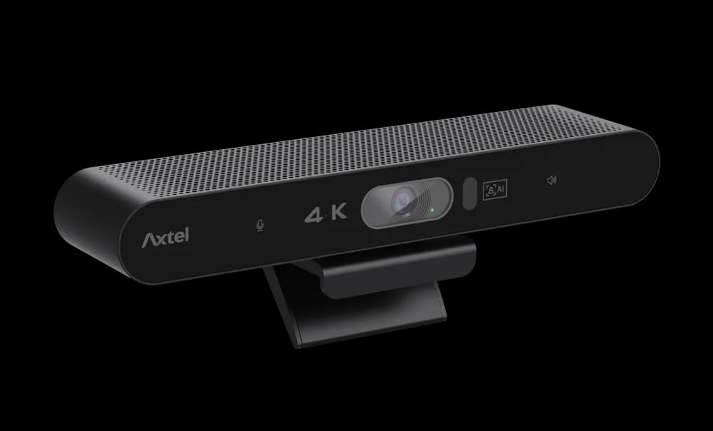 Camera Web Axtel AX-4K Video-Bar-Mini, rezolutie video 4K, USB-A, Negru — miniatură