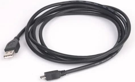 CABLU alimentare si date GEMBIRD, pt. smartphone, USB 2.0 (T) la Micro-USB 2.0 (T), 1.8m, black, "CCP-mUSB2-AMBM-6"