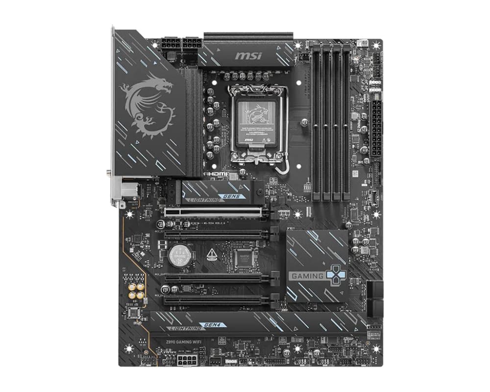 Placa de baza MSI Z890 GAMING WIFI, LGA1851, DDR5, ATX, BT, Negru "Z890 GAMING WIFI" — miniatură