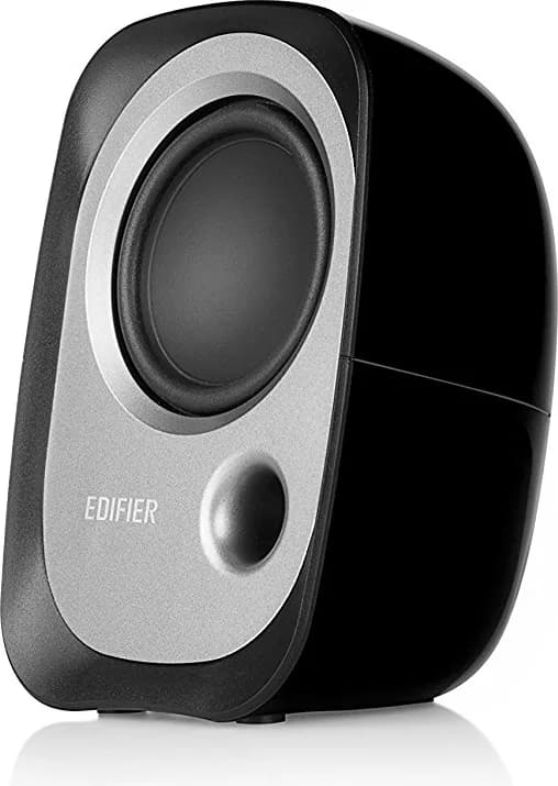 BOXE EDIFIER 2.0, RMS: 4W (2 x 2W), bass reflex port, USB power, black, "R12U" — miniatură