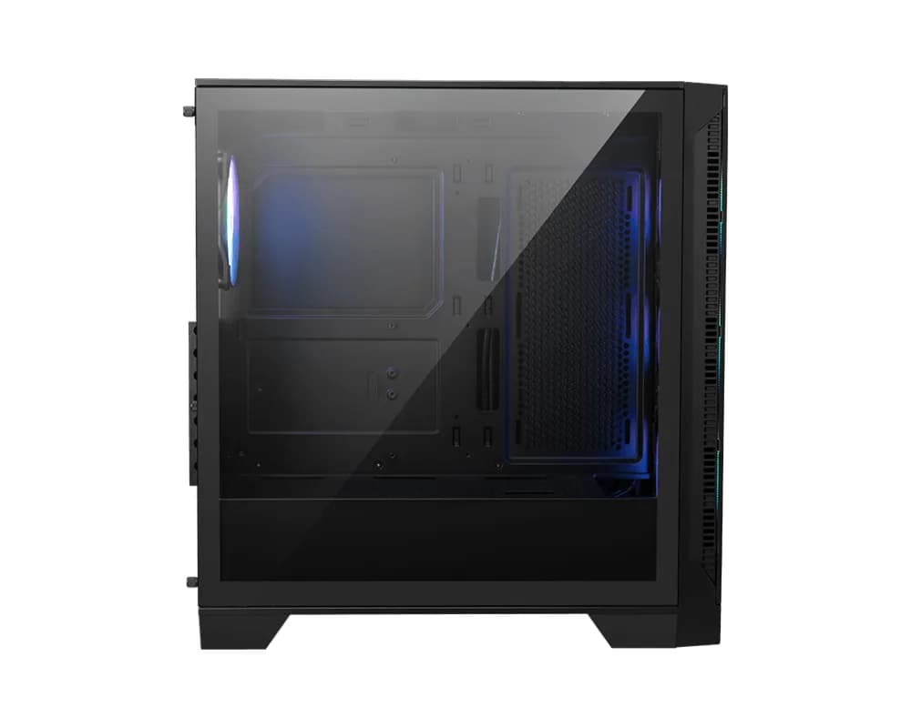 Carcasa MSI MAG Forge 320R AIRFLOW, RGB, Micro Tower, Black — miniatură