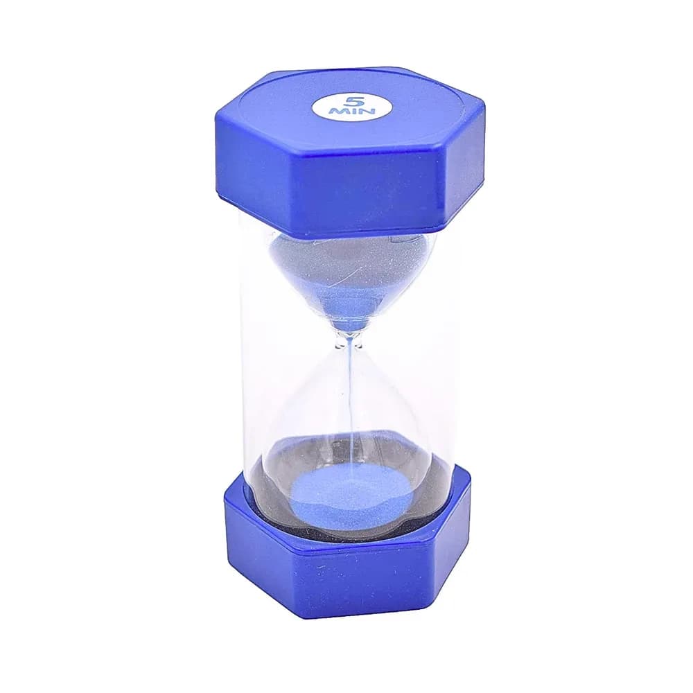 Clepsidră – 5 min., albastru