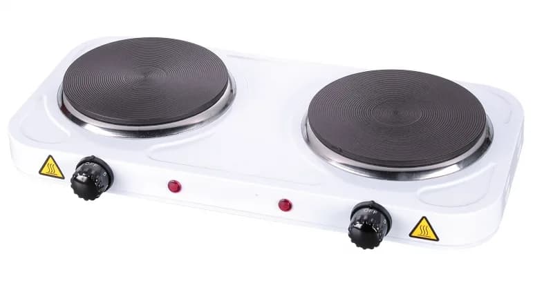 Plita electrica Esperanza Cotopaxi EKH010W 2000W 2x15.5cm Alb "EKH010W" — miniatură