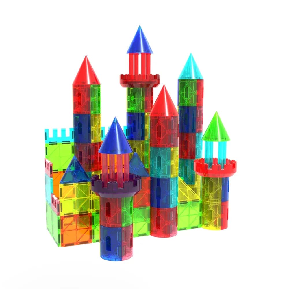 Set accesorii castel magnetic Imags, 70 de piese — miniatură